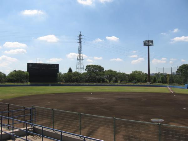 立川市立川公園野球場(コトブキヤスタジアム)に広告協賛